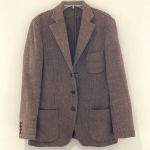 Men’s GH Bass & Co. Wool blazer / suit jacket. 40” chest. Brown